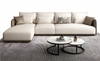 Solid Wooden Framed Luxurious Fabric Sectional Sofa Set / Lixra