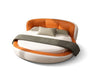 Modern Leather Round Bed With Curved Headboard / Lixra