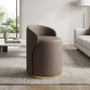 Contemporary Soft Leather Accent Chair / Lixra