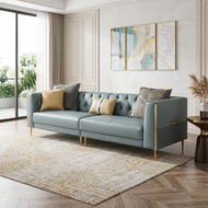 3-Seater Modern Indoor Leather Sofa / Lixra