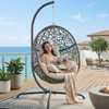 Egg Shape Rattan Swing Outdoor Chair / Lixra
