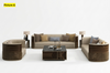 3-Pcs Leather Sofa Living Room Set / Lixra