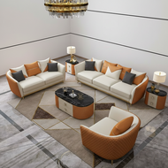 3-Pcs Luxurious Leather Sofa Set / Lixra
