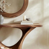 Unique Designed Wooden Accent Table / Lixra