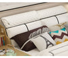 Modern Wooden Leather Bed with Drawers / Lixra