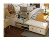 Modern Wooden Leather Bed with Drawers / Lixra