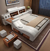 Magnificent Smart Versatile Comfy Leather Bed / Lixra