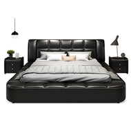 Genuine Leather King Size Bed / Lixra