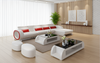 Grand Exclusive Home Comfort Leather Sectional Sofa Set / Lixra