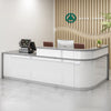 L Shaped Exclusive Design Office Reception Desk / Lixra