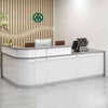 L Shaped Exclusive Design Office Reception Desk / Lixra