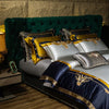 Silky Luxury Bedding Set with Embroidery/Lixra