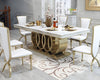 Bodacious Marble Dining Room Set / Lixra