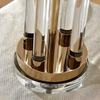 Golden Crystal Clarity LED Table Lamp / Lixra