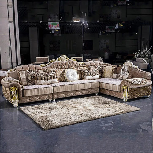 European Style Comfortable Sofa For Living Room / Lixra