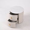 Luxurious Leather LED Modern Round Bed / Lixra