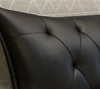 Elegant Button Tufted Design Leather Bed / Lixra