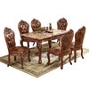 Timeless Elegance Marble Dining Table and Chair Set/Lixra