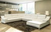 Timeless Elegance Leather Sectional Sofa/Lixra