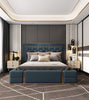 Contemporary Classic Luxurious Leather Bed / Lixra