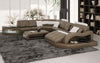 Exclusive Design Comfy Leather Sectional Sofa / Lixra