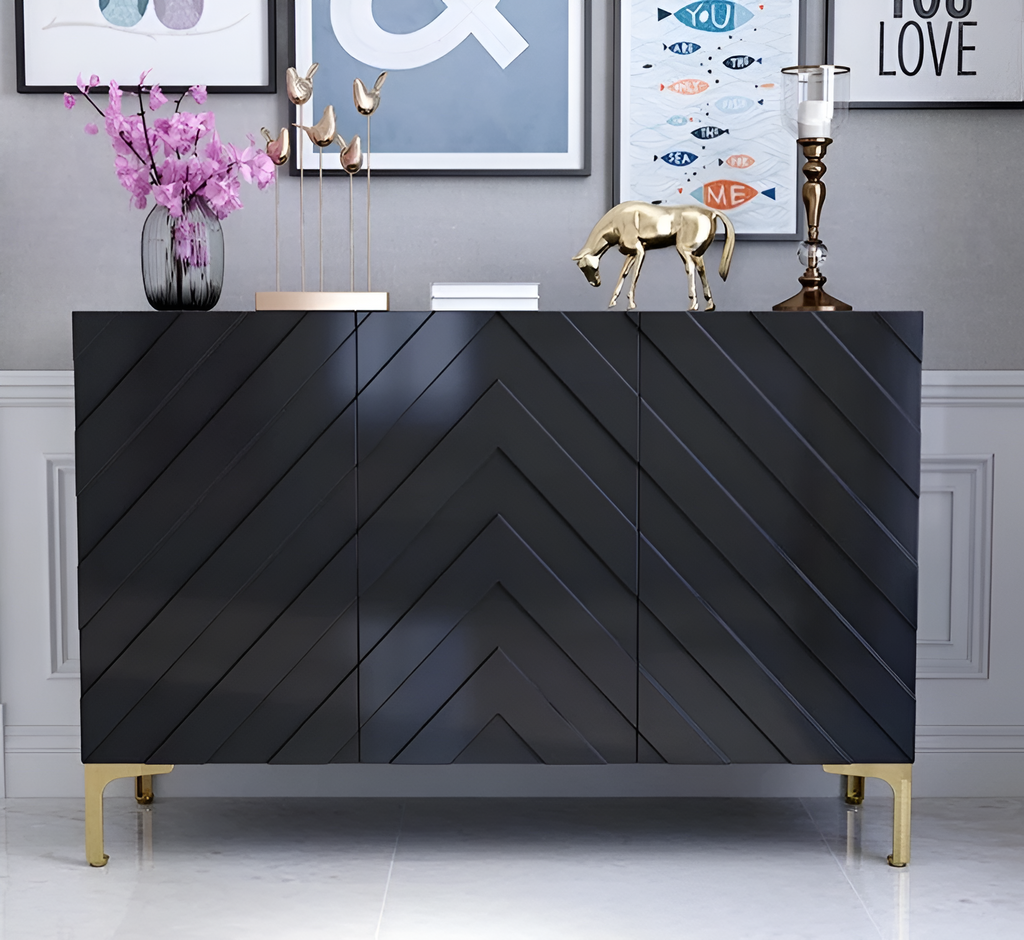 Contemporary Wooden Modern Buffet Cabinet / Lixra