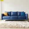 3-Seater Luxurious Leather Sofa for Living Room / Lixra
