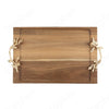 European Elegance Wooden Tray/Lixra