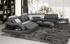 Exclusive Design Comfy Leather Sectional Sofa / Lixra