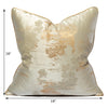 Metallic Shiny Square Pillow Covers/ Lixra