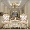 Set Of 2 European Velvet Dining Chair / Lixra