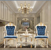 Set Of 2 European Velvet Dining Chair / Lixra