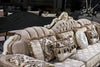 Magnificent European Design Wooden Carved Sectional Sofa / Lixra
