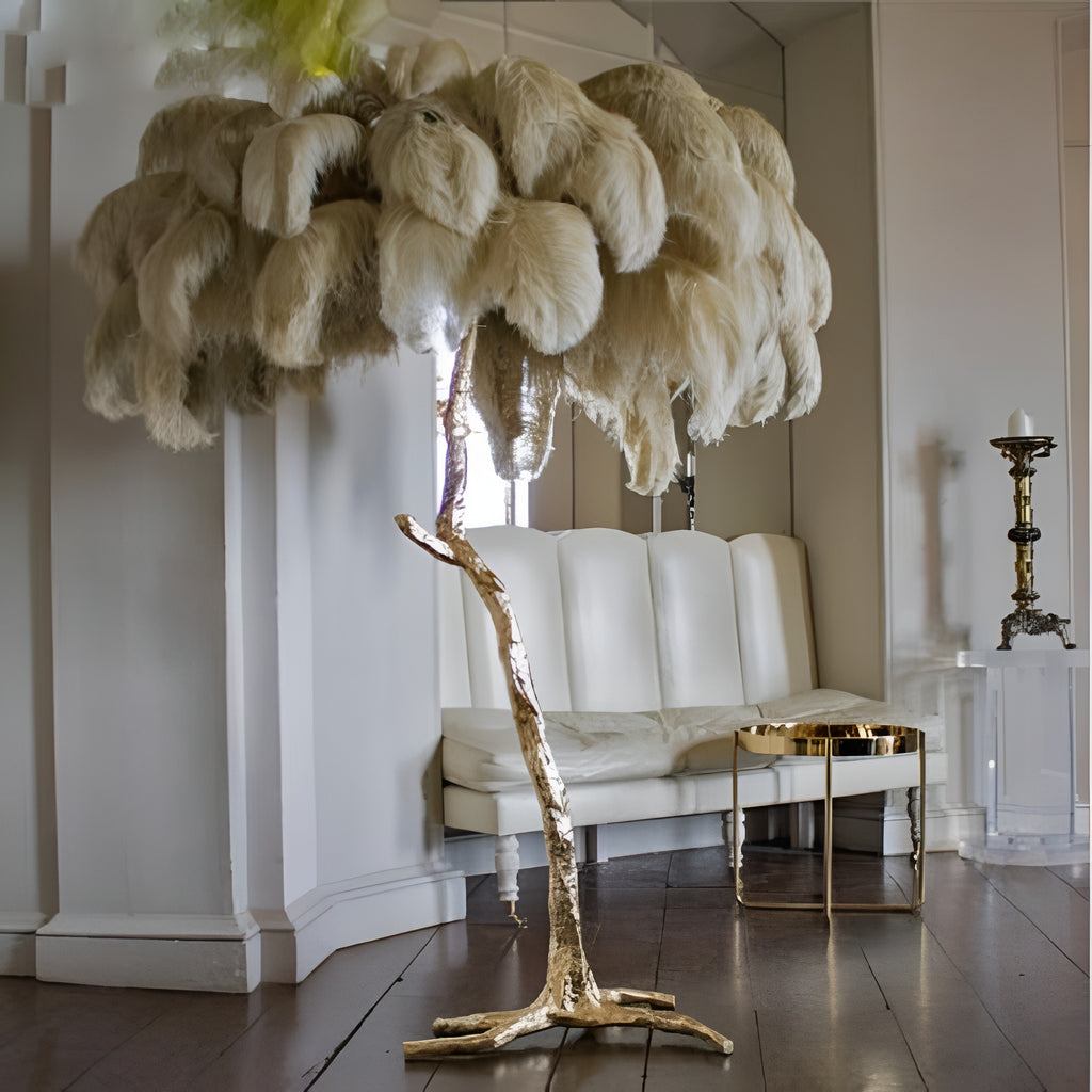 Aesthetic Design Copper Floor Lamp / Lixra