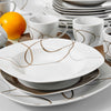30-Piece Ceramic Kitchen Dinnerware Set for 6 / Lixra