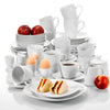 50-Piece Porcelain Dinnerware Set For 6