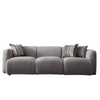 Elegant Design 3-Seater Fabric Sofa / Lixra