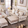 Aristocrat Fabric Sofa Set With Chaise/ Lixra