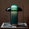 Modern Glass Shaded LED Table Lamp