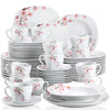 30/60 Pieces Elegant Kitchen Ceramic Dinnerware Set / Lixra