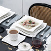 White Ceramic Resplendent Dinnerware Set / Lixra