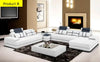 Opulent Leather Recliner Sectional Sofa/Lixra