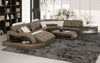 Exclusive Design Comfy Leather Sectional Sofa / Lixra