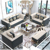 Velvet Fabric Luxurious Sofa Set / Lixra