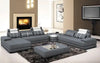 Opulent Leather Recliner Sectional Sofa/Lixra