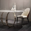 High-Defined Marble Dining Table Set / Lixra