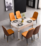 Foldable Table Expandable Dining Table Set / Lixra