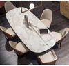 High-Defined Marble Dining Table Set / Lixra
