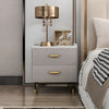 Multipurpose Wooden Designed Marble Night Stand / Lixra