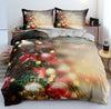 3D Christmas bedsheet Duvets covers/Lixra
